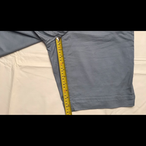 J. Jill Smoky Blue 11” Chino Shorts Size 16 - Picture 3 of 3